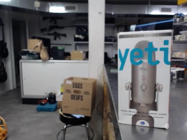 Blue yeti platinum edition