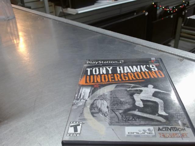 Tony hawk underground