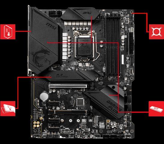 Intel motherboard msi gaming plus bo