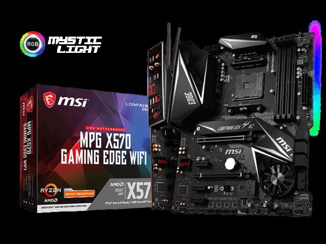 Gaming edge wifi motherboard in box