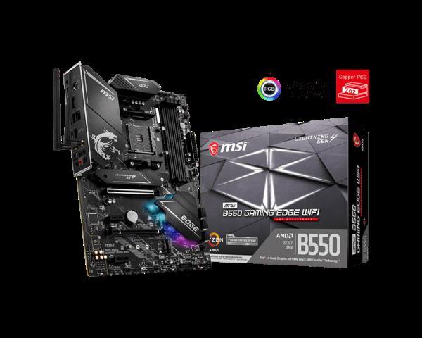 Gaming edge wifi b550 motherboard inbox