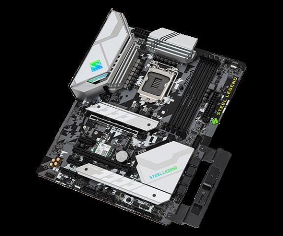 Steel legend wifi 6e gen motherboard sea