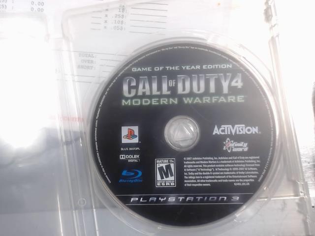 Call of duty 4 modern warfare ps3