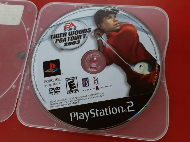 Tiger woods pga tour 2003 cd seulement