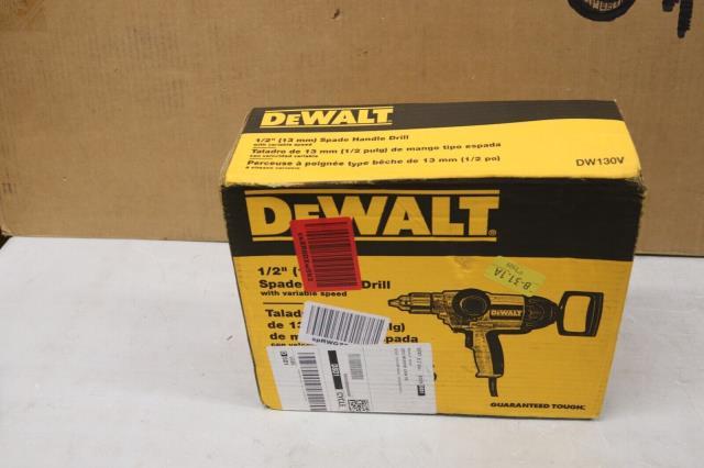 Outils dewalt dans boite