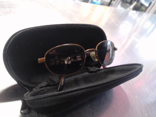 Lunette vintage fume avec case