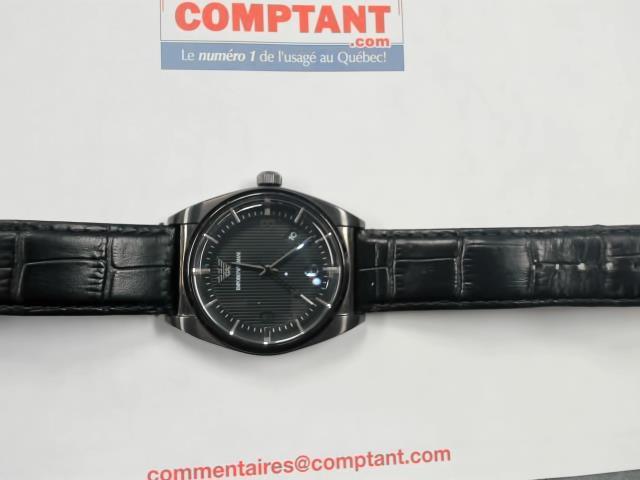 Montre pour homme noir armanie