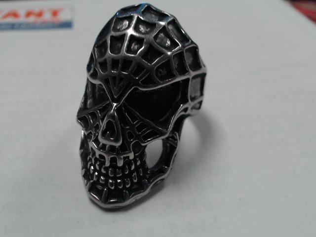 Bague stainless tete de mort