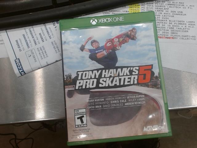 Tony hawk pro skater 5