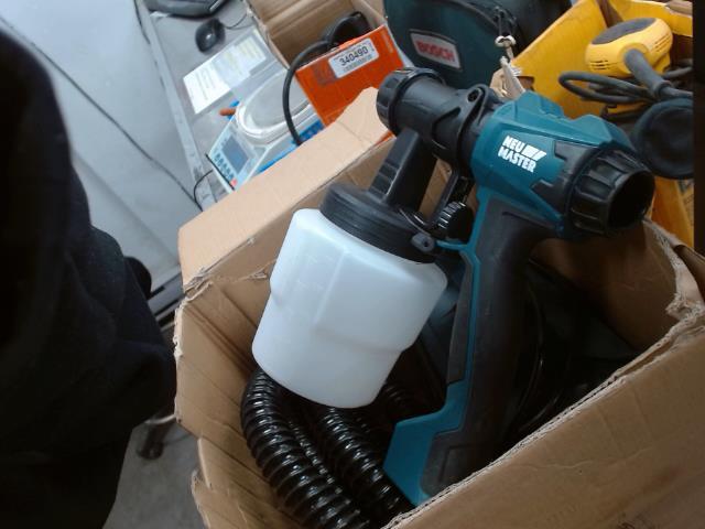 Electric spray gun dans boite brun