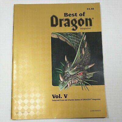 Best of dragon vol 5 magazine 1986