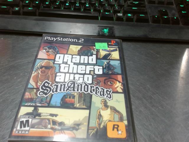 Grand theft auto san adreas