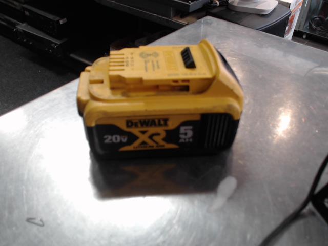 Batterie dewalt 20v 5ah