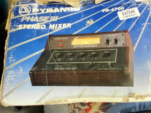 Mixer stereo vintage