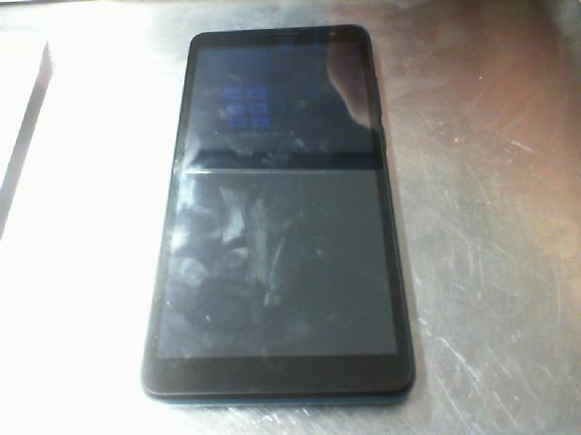 Blue alcatel phone