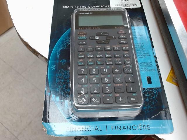 Calculatrice financ neuf boite