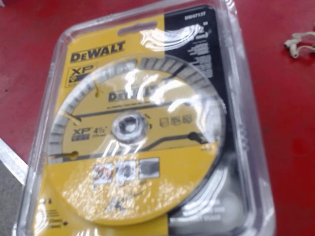 Lame dewalt neuf 4 1/2