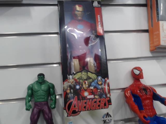 Iron man en figurine en boite