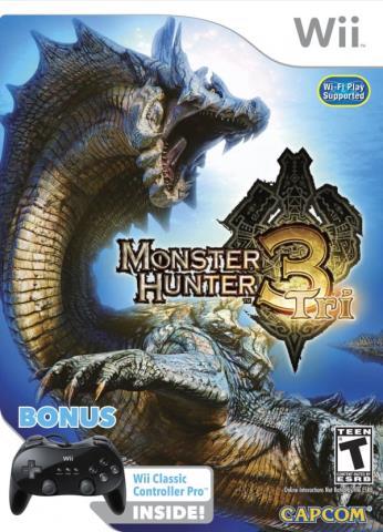 Monster hunter 3 tri