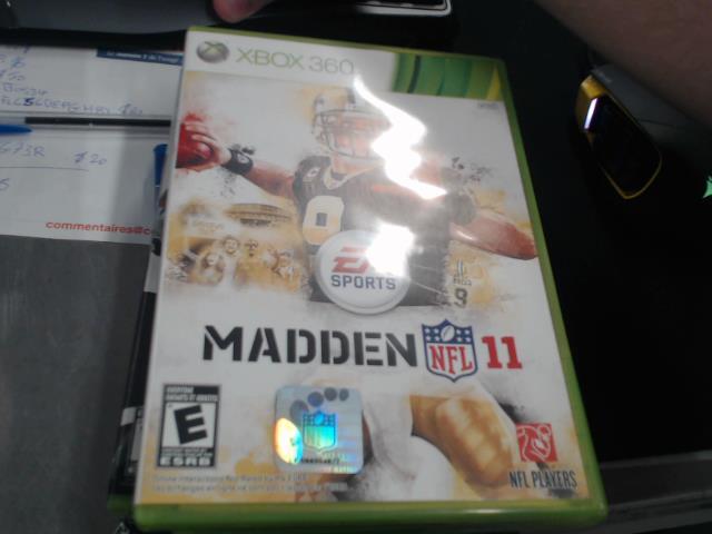 Madden 11 sur xbox