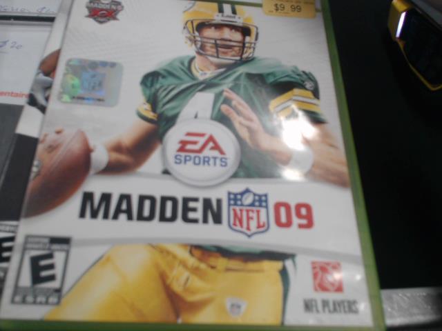 Madden 09 sur xbox 360