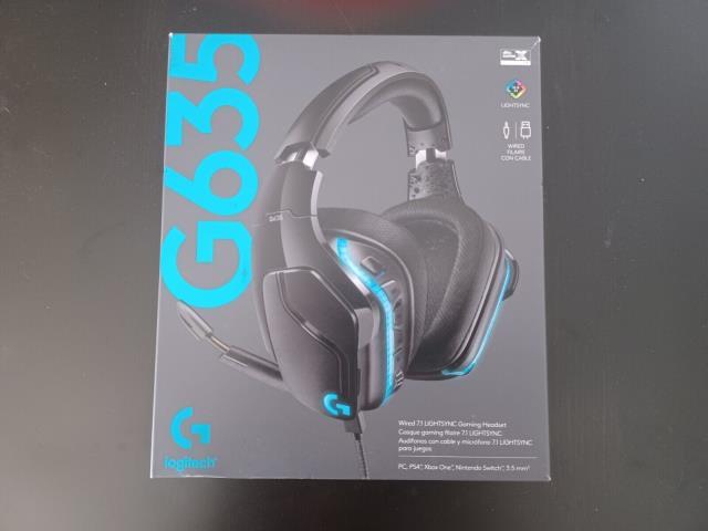 Casque logitech g635 in box sealed