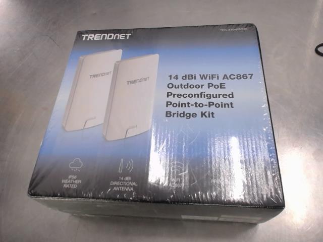 14dbi wifi ac867 outdoor poe bridge kit