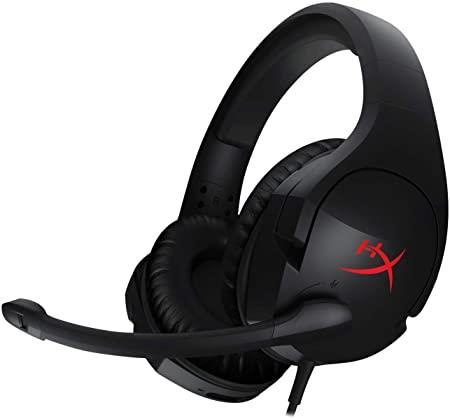 Gaming headset noir rouge