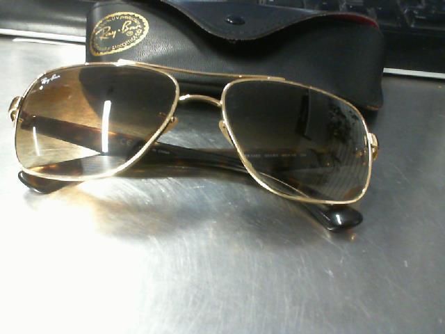 Black and gold raybands