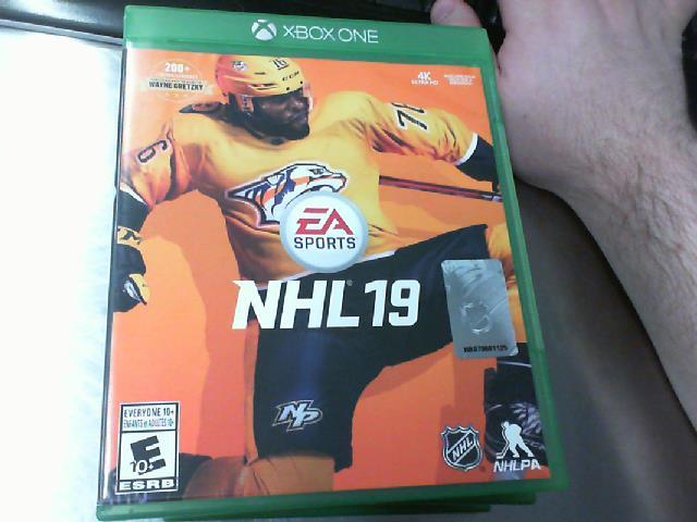 Nhl 19 sur xbox one