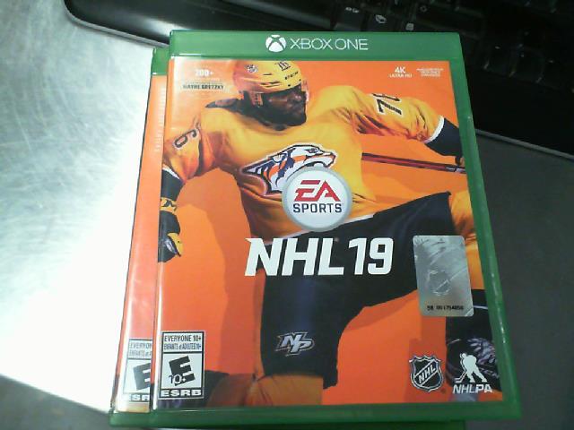 Nhl 19 sur xbox one