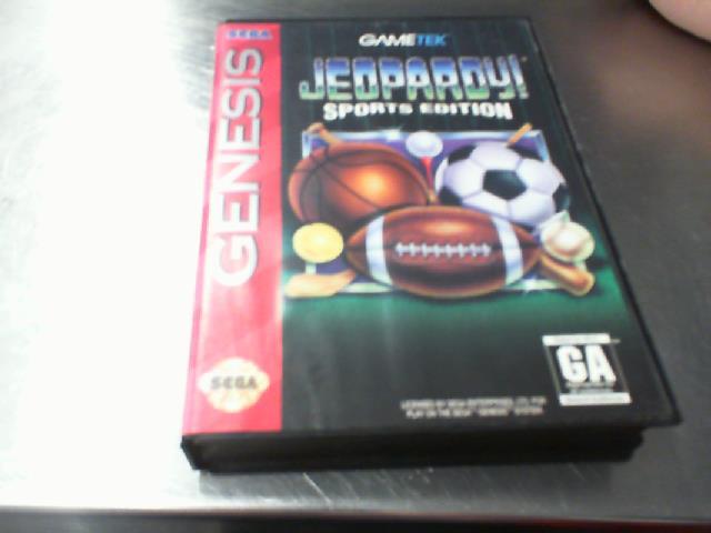 Jeopardy sports edition sur sega genesis