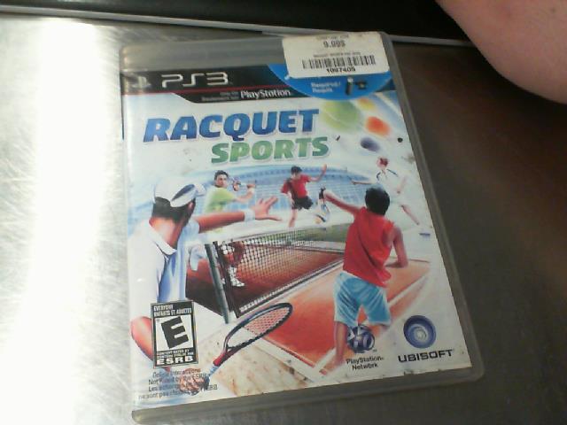 Racquet sports sur ps3