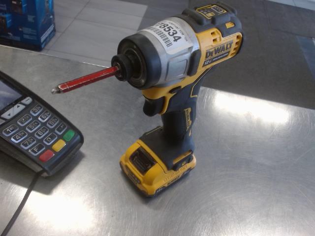 Drill impact dewalt 12v