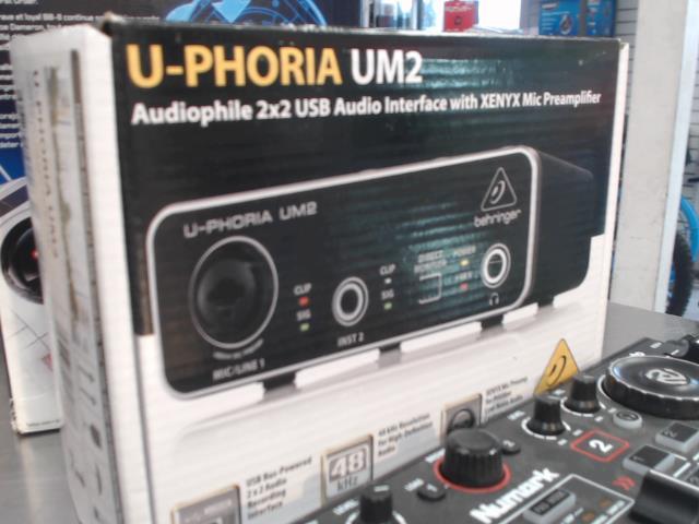 U-phoria um2 audiophile interface