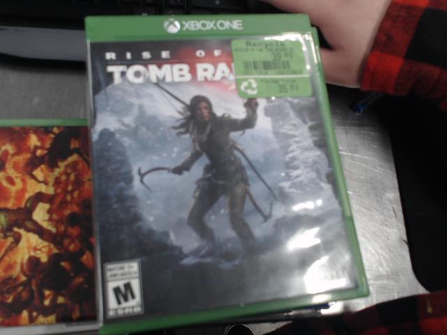 Rise of the tomb raider sur xbox one