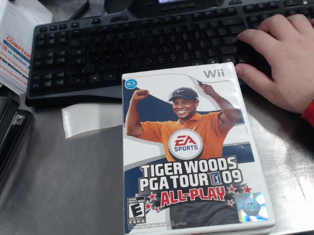 Tiger woods pga tour 09 sur wii