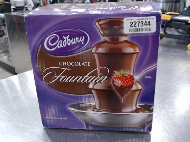 Fontaine a chocolat cadbury