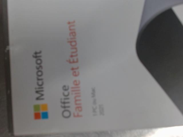 Microsoft office in box