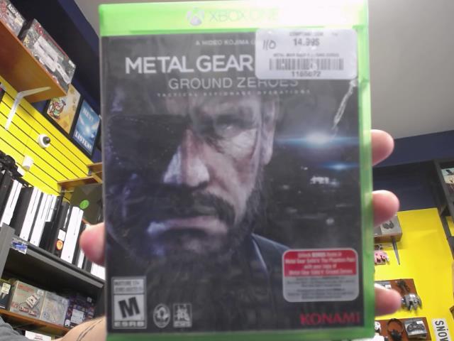 Metal gear solid ground zero