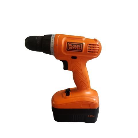 Drill plus battery 18v black and dekker