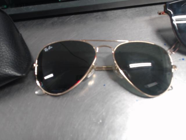 Lunette aviator gold/verte