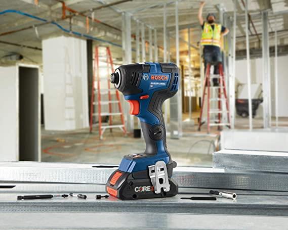 Bosch drill +ch +batt core 18v 4.0