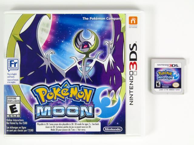 Pokemon moon 3ds