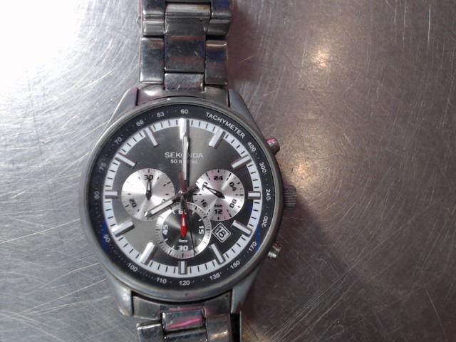 Montre stainless 3 cadran