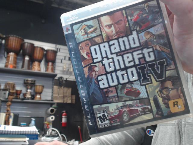 Playstation 3 grand hot sale theft auto iv