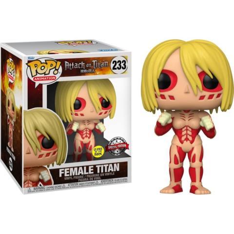 Attack on titan female titan funko