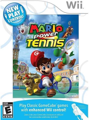 Wii mario power tennis new play control