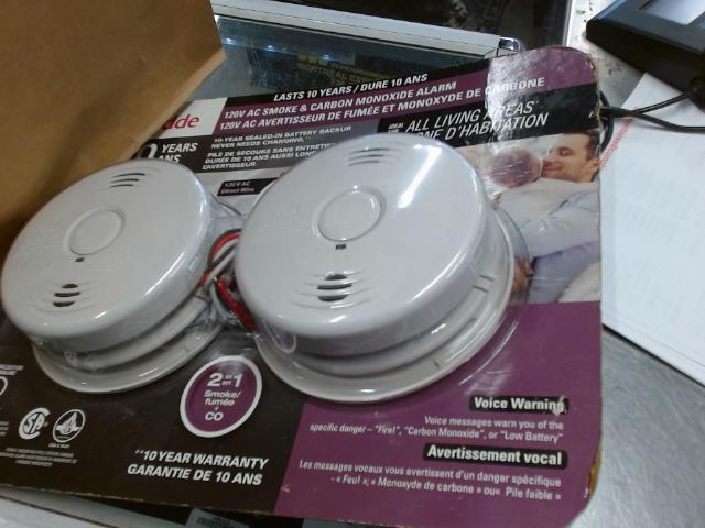 2pack smoke and carbon monoxide detector