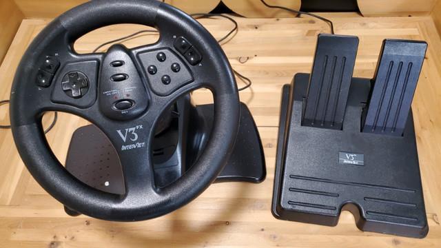 Volant pour nintendo 64 + pedal + acc